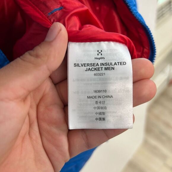 Haglöfs Silversea Expeditions Men’s Insulated Jacket – Blue, Size M - Picture 4 of 8